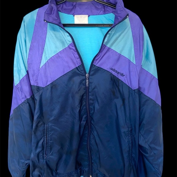Vintage Adidas Zip-Up Jacket – 90s - Picture 1 of 10